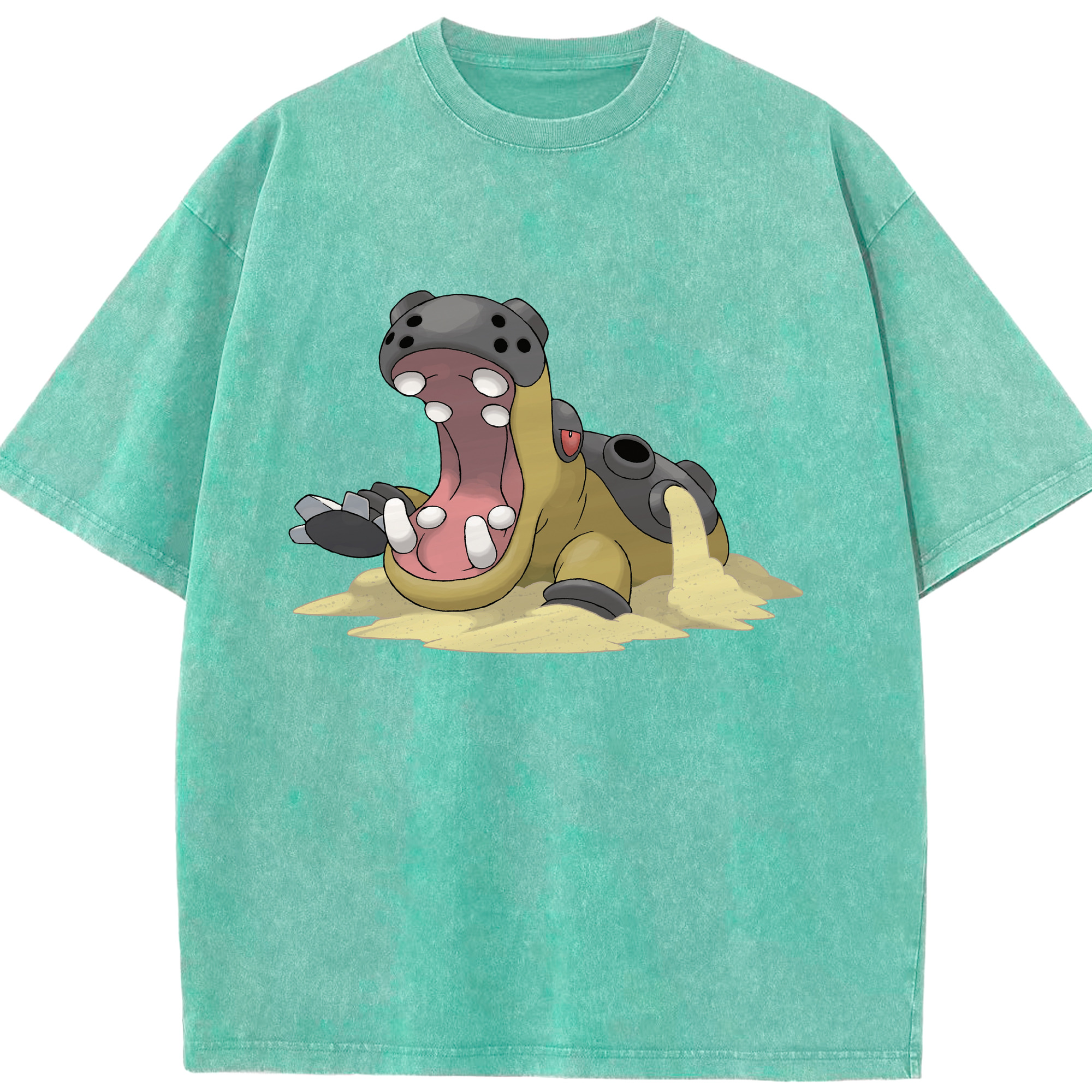 （画像用） ポケットモンスター Pokémon 綿100% ヴィンテージ風 半袖Tシャツ（フロントプリント）